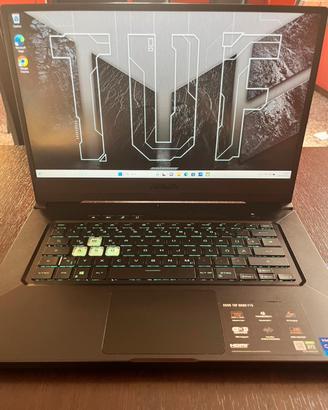 Asus tuf dash f15 rtx 3050ti intel i7 come nuovo