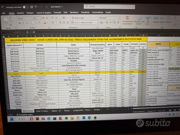 Vinili house classic e dance 90-2010