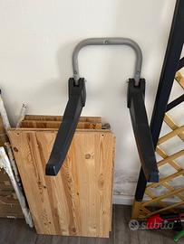 Porta bici da parete