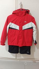 Tuta da sci + accessori 128 cm