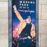 Quadro in legno omaggio a Vasco Rossi 