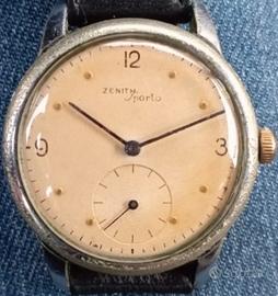 Zenith Sporto anni 50 movimento 126-6 revisionato 