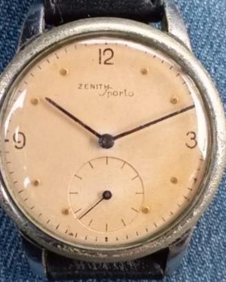 Zenith Sporto anni 50 movimento 126-6 revisionato 