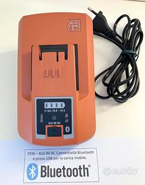 Caricabatterie FEIN Con Bluetooth