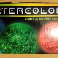 Watercolors giochi di luci e suoni