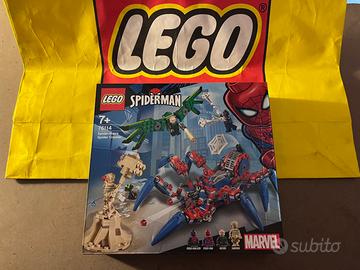 Lego 76114 Crawler di spider man. Minifigure rara