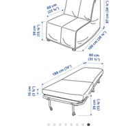 Poltrona letto Ikea