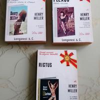 3 libri H. Miller Rictus + Plexus + 1 vedi foto