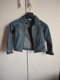 giacca di jeans bimba