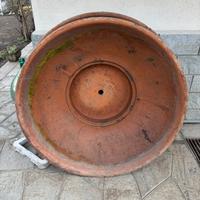 Set 3 Vasi In Terracotta Da Giardino ed Esterno