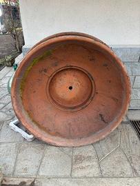 Set 3 Vasi In Terracotta Da Giardino ed Esterno