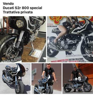 Ducati cafe racer special unica