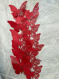 Set 17 farfalle segnaposto