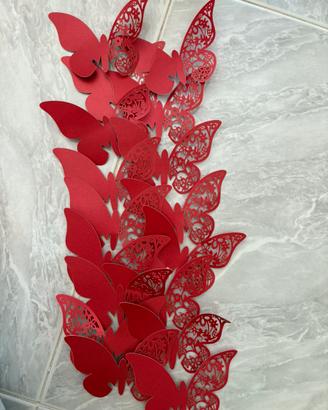 Set 17 farfalle segnaposto