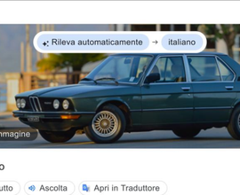 BMW 520 prima serie