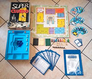 Super Cluedo gioco in scatola vintage EG completo