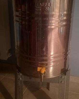 Pila Olio in acciaio 50 LT