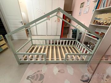 Letto lettino montessoriano 90 x 200 cm nuovo