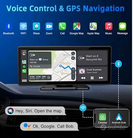 Car Player Wireless 10,26” – Apple CarPlay & Andro