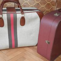 Valigie vintage per arredamento.