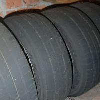 Cerchi e gomme (usurate) complete Jumpy/Scudo