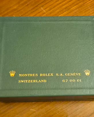 Scatola orologio Rolex
