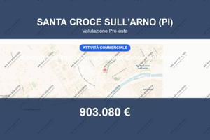 Immobile in asta di 400 m² a Santa Croce sull'Arno
