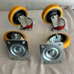 Ruote da 100 mm  car wulcolan girevoli
