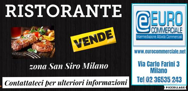 449/16 RISTORANTE in zona San Siro, mq 90