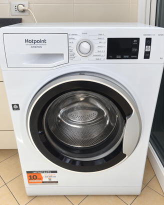 Lavatrice Hotpoint Ariston 8 kg – Inverter, Vapore