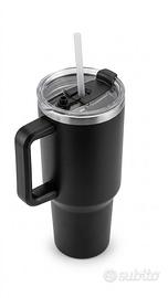 Tumbler bicchiere termico portatile con manico 