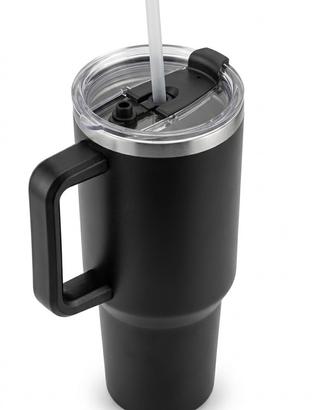Tumbler bicchiere termico portatile con manico 