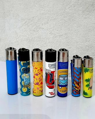 Lotto accendinI da collezione CLIPPER