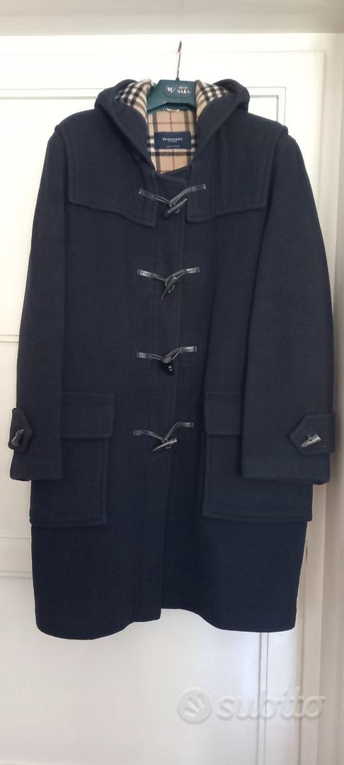 Cappotto Montgomery Burberry Uomo Usato Cappotti Burberry In Lana