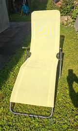 lettino da giardino