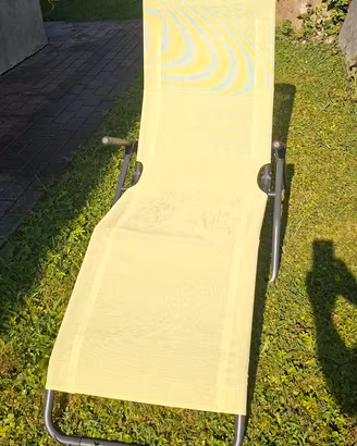 lettino da giardino