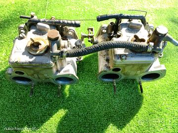 Coppia carburatori Weber 40 DCOM 5 MADE IN ITALY