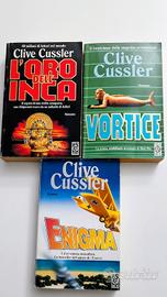n.3 libri di CLIVE CUSSLER 