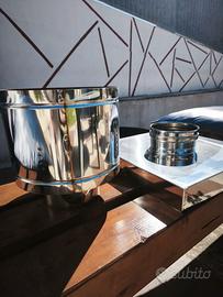 Comignolo a botte per stufa a legna