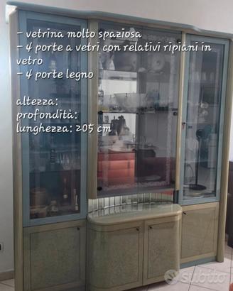 vetrina per salotto 