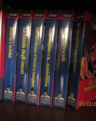 8 cassette video HS film Toto