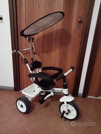 Triciclo per Bambini con Maniglione di Spinta