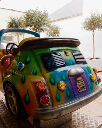 Kiddie Ride Fiat 500 Vintage – Gioco a gettoni