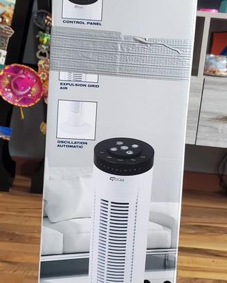 ventilatore a torre e air cooler a ghiaccio