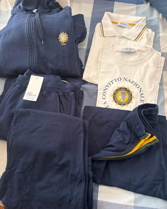 Abbigliamento maschile convitto Nazionale