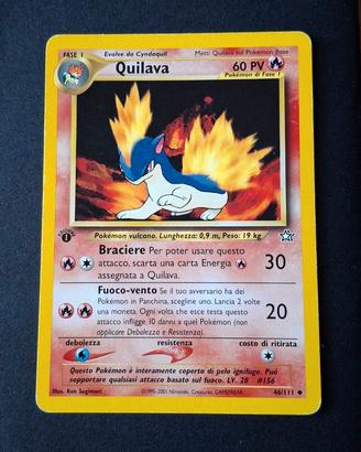 Carta pokemon Quilava