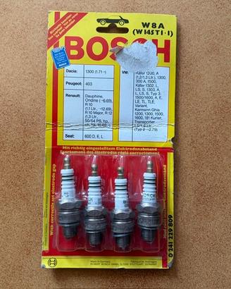 Set candele BOSCH vintage