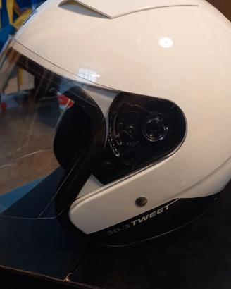 Casco Moto Jet Givi 30.3 Tweet Bianco