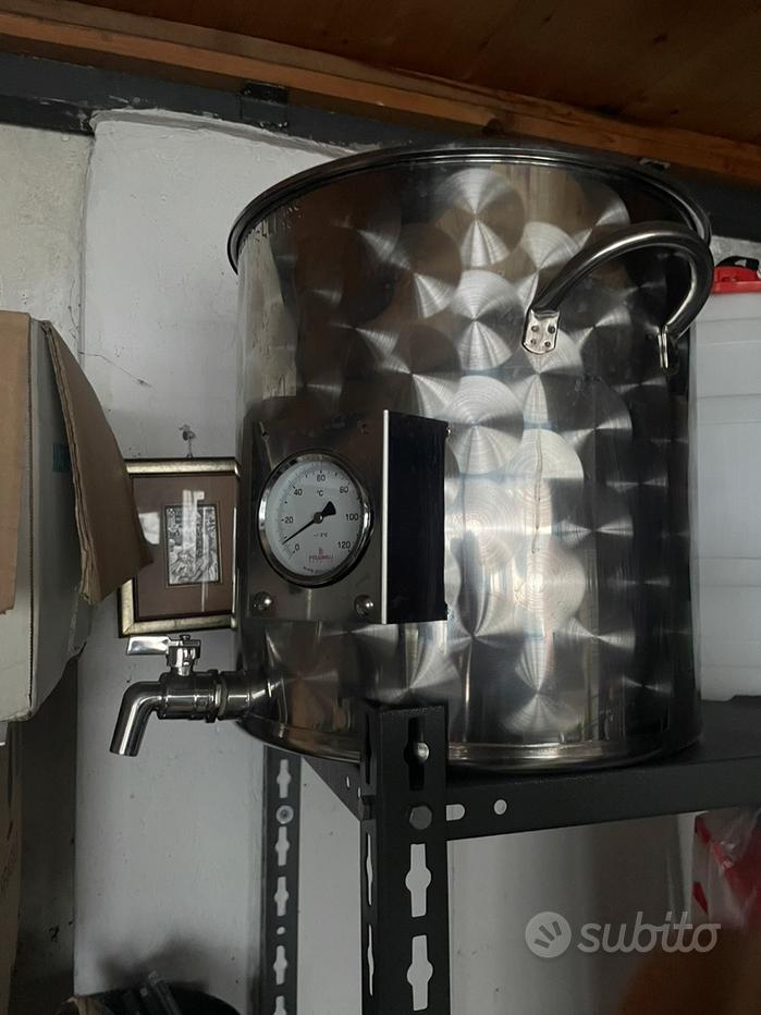 Refrigeratore Mosto In Acciaio Inox 8 Metri Per Birrificio – Raffreddamento Rapido Per Homebrewing