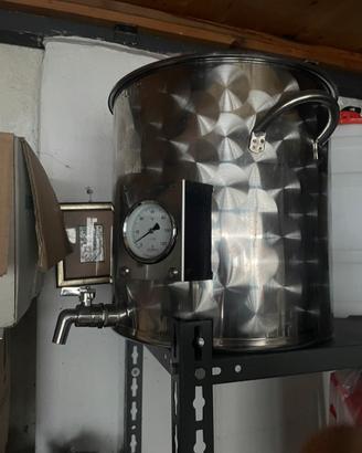 impianto birra polsinelli  pentola 35l
